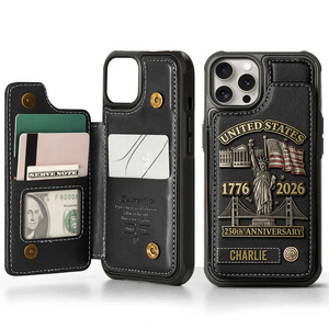 250th Anniversary - Personalized Wallet Phone Case