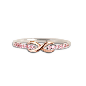 True Friends Are Forever Infinity 925 Sterling Silver Ring