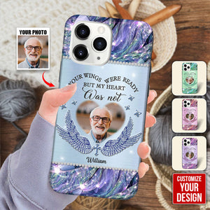 I Will Always Carry You With Me - Memorial Personalized Custom Phone Case