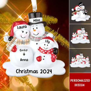 Welcome Newborn Family Christmas Gift Acrylic Ornament - Pregnant Personalized Gift