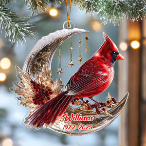In Loving Memory Cardinal Personalized Ornament
