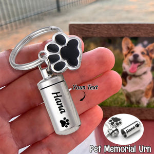 Dog Ashes Keepsake - Pet Urns Keychain for Dogs