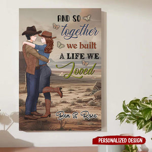 Personalized Couple Cowboy You And Me We Got This Canvas Prints