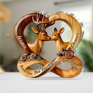 Forever Carved In Love - Custom Plaque