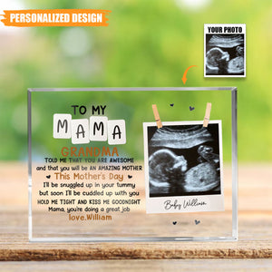 My First Mother's Day-Personalized Acrylic Plaque-Baby Shower Gift