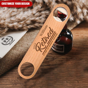 Retirement Gift - Personalized Engraved Bottle Opener