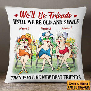 Old Friends Personalized Pillowcase-Gift Idea
