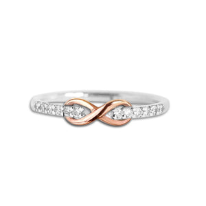 True Friends Are Forever Infinity 925 Sterling Silver Ring