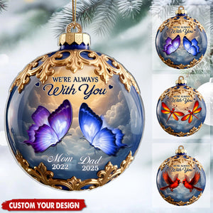 Personalized Christmas Memorial Sympathy Gifts For Loss Of Mom, Dad