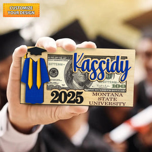 2025 Personalized Graduation Money Holder-Graduation Gift For Graduates