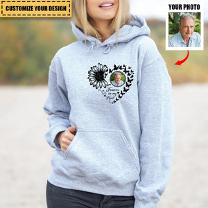 Forever In My Heart - Personalized Photo Hoodie