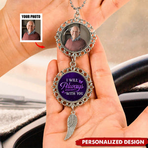 I Will Always With You-Memorial Metal Car Hanging Ornament