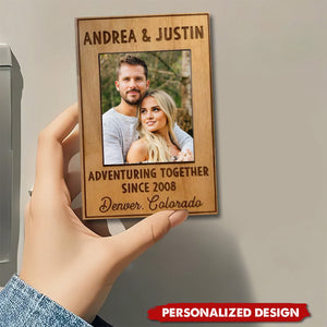 Adventure Together With You-Personalized Travel Fridge Magnet