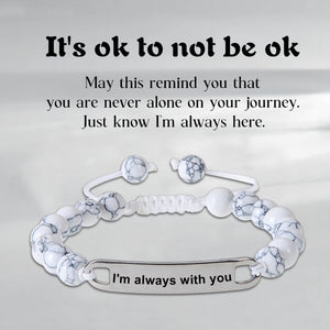Personalized Custom Memorial Text Bracelet - Gift For Lover