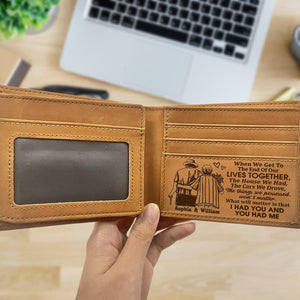 When We Get To The End Of Our Life Personalized Wallet