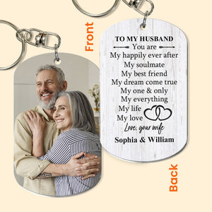 You Are My Happily Ever After - Personalized Keychain