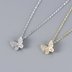 Small Butterfly Necklace All-match GRACE Necklace