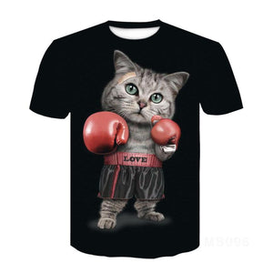 3D Pet Print T-shirt