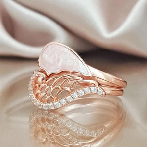 2 in 1 Angel Wing Ring