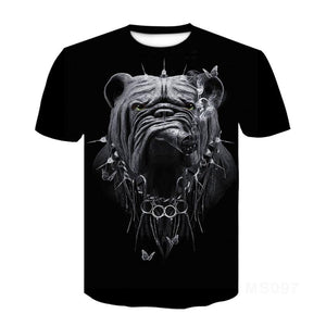 3D Pet Print T-shirt