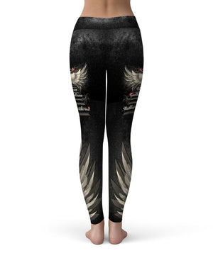 Never Walk Alone My Love Walks With Me Personalized All Over Print Legging