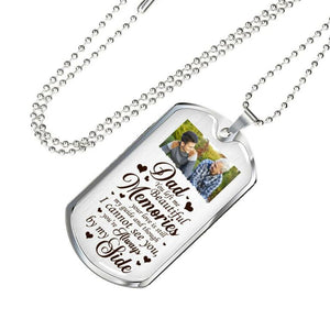You Left Me Beautiful Memories Personalized Necklace