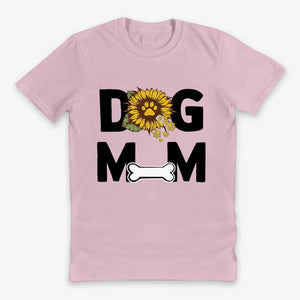 Personalized T-shirt - Sunflower Dog Mom