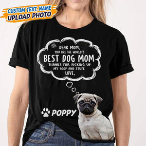 Upload Photo Dear Dog Cat Mom Dad Personalized Shirt