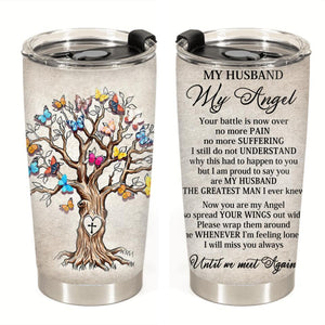My Husband My Angel Tumbler