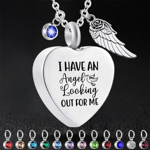 I Have An Angel Heart Urn Necklace