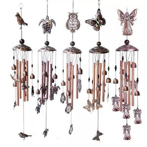 Retro Copper Lovely Animal Wind Chime