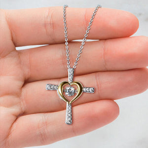 If Ever There Is A Tomorrow - Love Mom -Cross Necklace