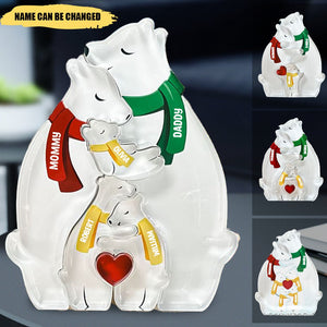 Hugging Bear Family - Acrylic Bear Family Puzzle