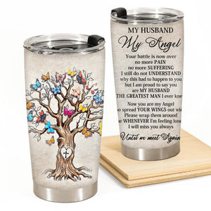 My Husband My Angel Tumbler