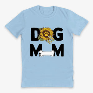 Personalized T-shirt - Sunflower Dog Mom