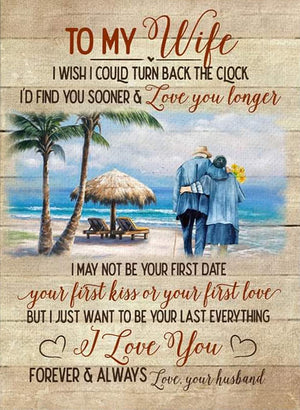 I LOVE YOU - LOVELY GIFT FOR WIFE Personalized Poster