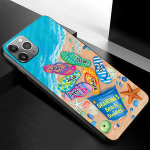 Nana's Beach Buddies Personalized Phone Case-Perfect Gift for Grandmas Moms