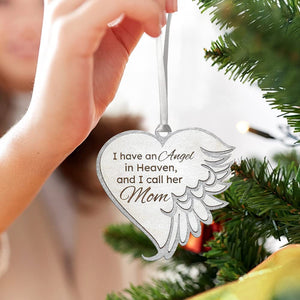 Angel Wing Memorial Handmade Ornament