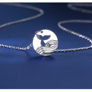 Sea And Whale Necklace-Mother&Daughter 👩👧 Forever Linked Together