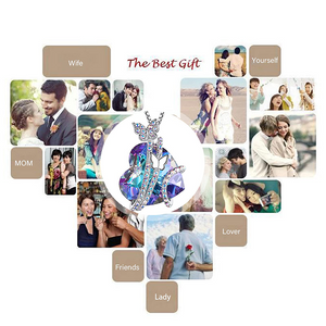 Butterfly gift love lady necklace(Limited-time 50% OFF)