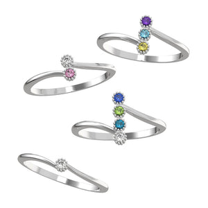 Personalized Birthstones Ring