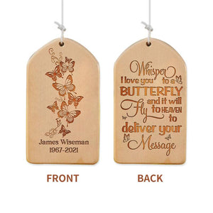 "Whisper I Love You" Personalized Wind Chime