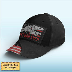 Best Daddy Ever - Personalized Classic Cap - Father's Day, Birthday Gift For Dad, Grandpa