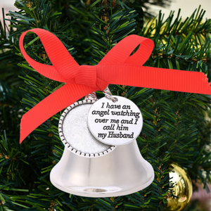 Personalized Christmas Bell Memorial Ornament