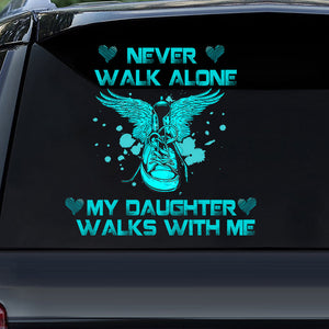 Family Never Walk Alone Memorial Decal