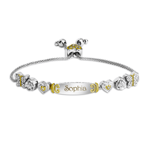 To My Granddaughter/Daughter Personalized Bracelet