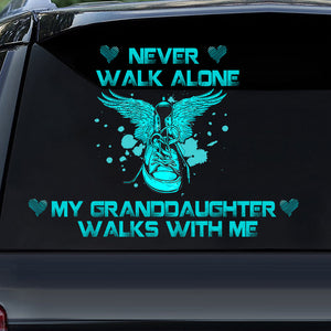 Family Never Walk Alone Memorial Decal