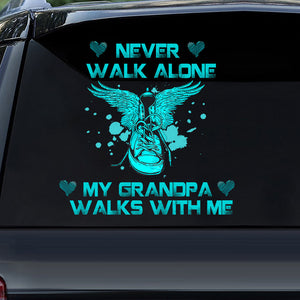 Family Never Walk Alone Memorial Decal