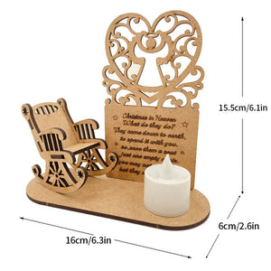 Christmas Remembrance Candle Ornament To Remember Loved Ones
