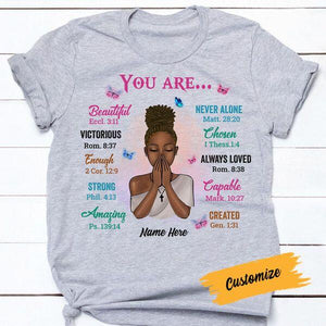 God You Are T Shirt Personalized T-shirt